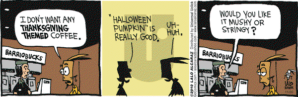 La Cucaracha on Saturday November 20, 2010 Comic Strip