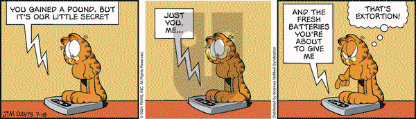 Garfield - Tuesday July 16, 2024 Comic Strip