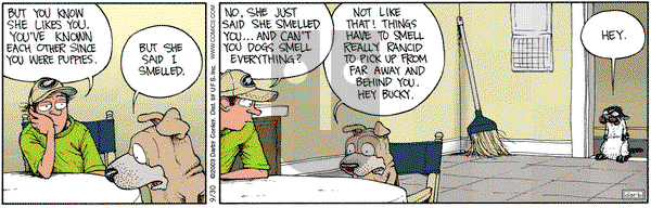 Get Fuzzy on Tuesday September 30, 2003 Comic Strip