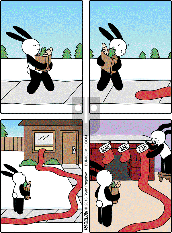 Buni on Monday December 24, 2018 Comic Strip