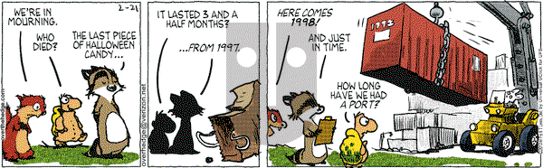 Over the Hedge on Thursday February 21, 2013 Comic Strip