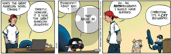Get Fuzzy on Sunday January 2, 2005 Comic Strip