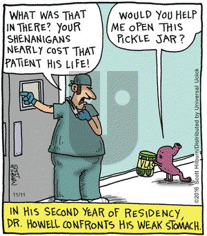The Argyle Sweater on Friday November 11, 2016 Comic Strip