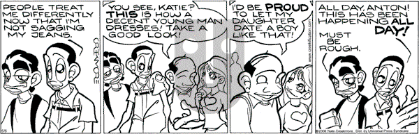 Maintaining on Tuesday May 6, 2008 Comic Strip