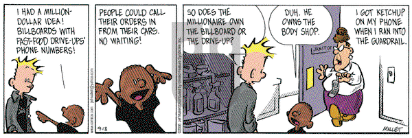Frazz on Monday September 18, 2006 Comic Strip