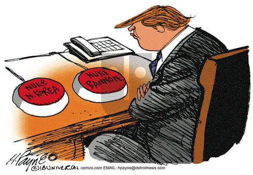 Henry Payne on Thursday January 4, 2018 Comic Strip