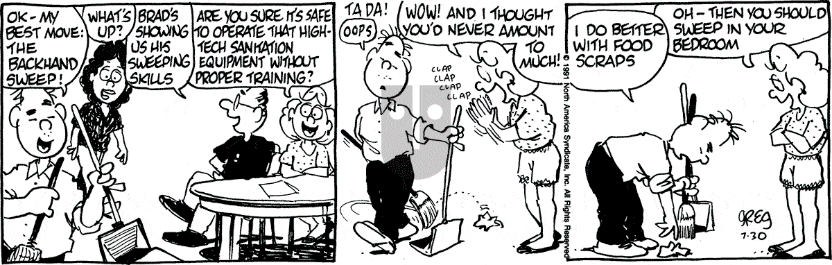 Luann - Tuesday July 30, 1991 Comic Strip