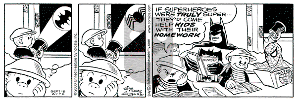 Nancy on Monday September 18, 2006 Comic Strip