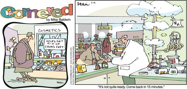 Cornered on Sunday February 19, 2012 Comic Strip