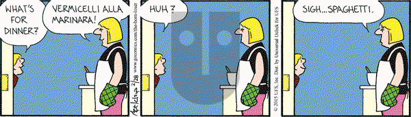 The Born Loser on Saturday February 28, 2015 Comic Strip