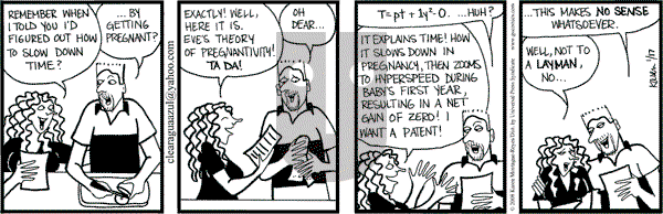 Clear Blue Water on Thursday January 17, 2008 Comic Strip