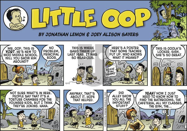 Alley Oop on Sunday December 15, 2019 Comic Strip