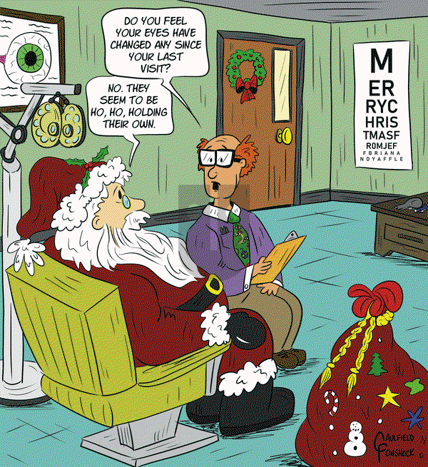 Yaffle on Tuesday December 24, 2024 Comic Strip