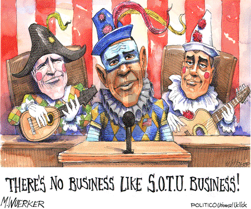 Matt Wuerker - Friday January 31, 2014 Comic Strip