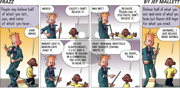 Frazz on Sunday March 8, 2020 Comic Strip