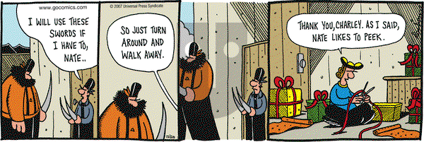 Overboard on Thursday December 20, 2007 Comic Strip