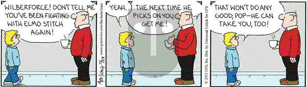 The Born Loser on Saturday November 24, 2012 Comic Strip