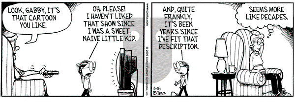 Grand Avenue on Friday March 16, 2007 Comic Strip