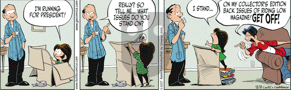 Baldo on Friday December 9, 2011 Comic Strip