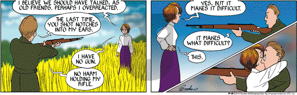 9 Chickweed Lane on Monday August 18, 2014 Comic Strip
