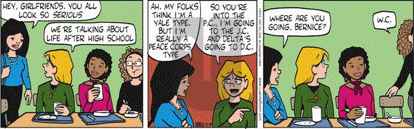 Luann on Tuesday December 17, 2013 Comic Strip