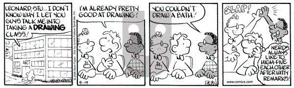 Drabble on Tuesday September 19, 2006 Comic Strip