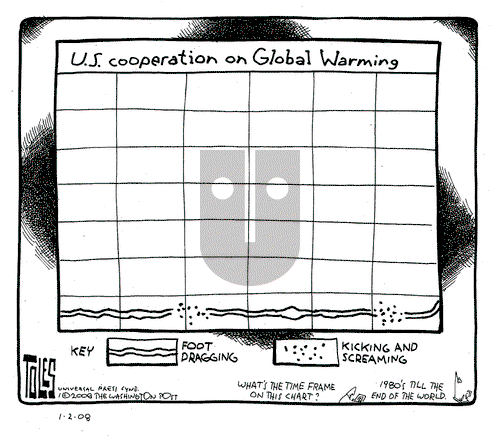 Tom Toles on Wednesday January 2, 2008 Comic Strip