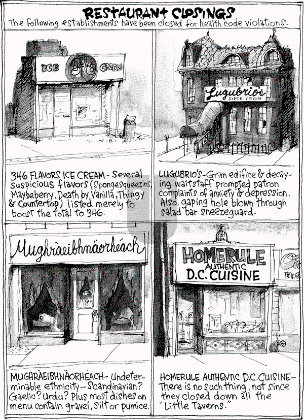 Richard's Poor Almanac on Monday August 8, 2011 Comic Strip