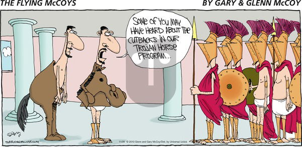 The Flying McCoys on Sunday November 28, 2010 Comic Strip