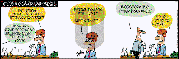 Mike du Jour - Monday April 15, 2024 Comic Strip
