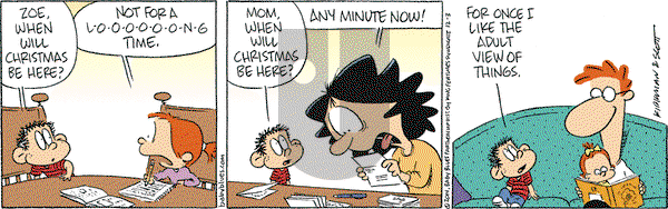 Baby Blues on Wednesday December 3, 2014 Comic Strip