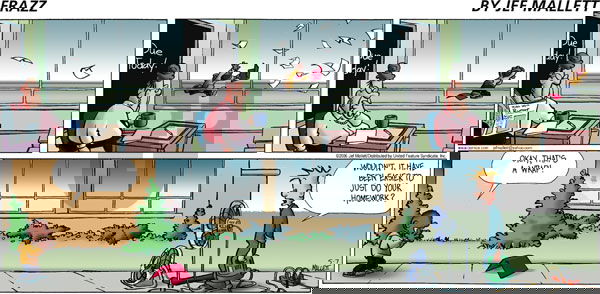 Frazz on Sunday May 7, 2006 Comic Strip