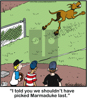 Marmaduke - Wednesday August 12, 2020 Comic Strip