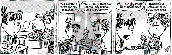 Heart of the City - Thursday November 9, 2017 Comic Strip