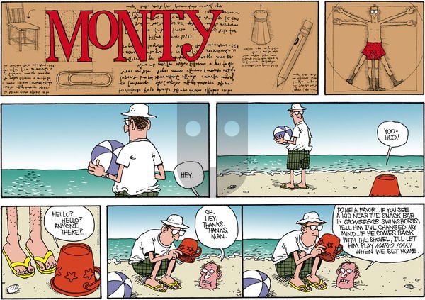 Monty on Sunday June 24, 2012 Comic Strip