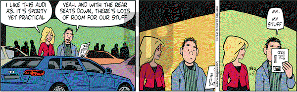 Luann on Saturday January 9, 2010 Comic Strip