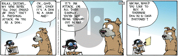 Get Fuzzy on Tuesday August 23, 2011 Comic Strip