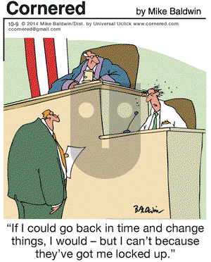 Cornered on Thursday October 9, 2014 Comic Strip