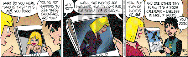 Luann on Tuesday November 4, 2008 Comic Strip