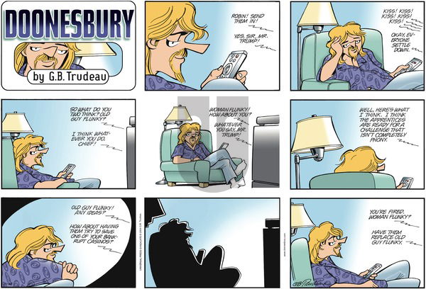 Doonesbury on Sunday November 14, 2004 Comic Strip