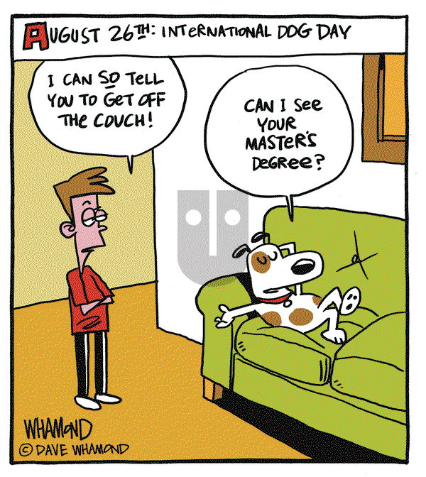 Day by Dave - Saturday August 26, 2023 Comic Strip