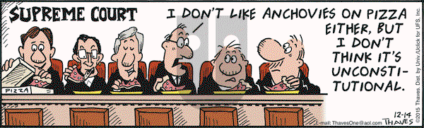 Frank and Ernest on Monday December 14, 2015 Comic Strip