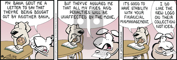 DeFlocked on Monday October 14, 2019 Comic Strip