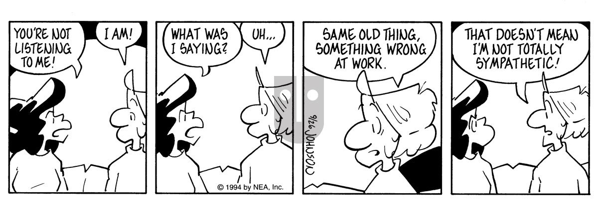 Arlo and Janis - Monday September 26, 1994 Comic Strip