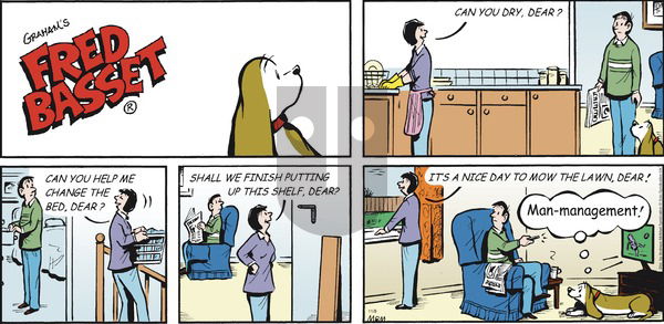 Fred Basset on Sunday November 8, 2020 Comic Strip