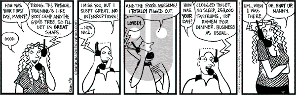Clear Blue Water on Monday July 3, 2006 Comic Strip