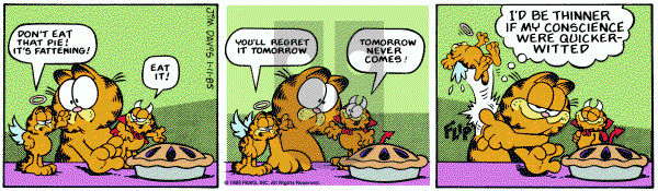 Garfield on Friday January 11, 1985 Comic Strip