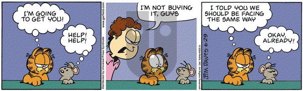 Garfield on Tuesday June 29, 2004 Comic Strip