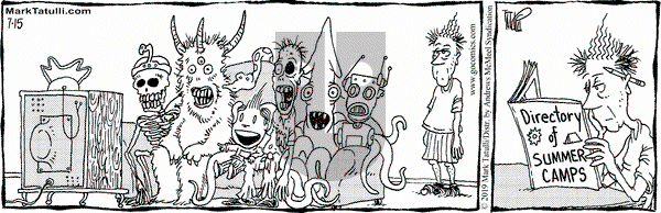 Lio on Monday July 15, 2019 Comic Strip