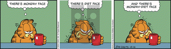 Garfield - Monday October 14, 2024 Comic Strip
